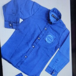 پیراهن لی پسرانه اعلا جیب دار چاپ دار جنس لی اعلا درجه یک طرح جدید سایز 45و50و55و60و65 حتما موجودی بگیرین
