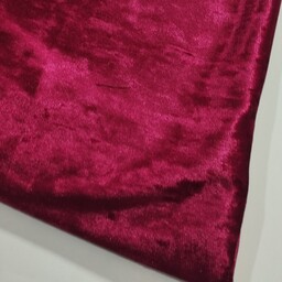 پارچه مخمل کره آینه ای مخمل ابروبادی گرم بالا تک رنگ رنگ قرمز 
