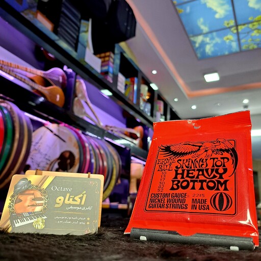 سیم گیتار الکتریک ارنی بال قرمز ERNIE BALL 