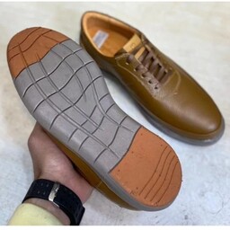 کفش مردانه تمام چرم فوق العاده سبک در دو رنگ خاص 