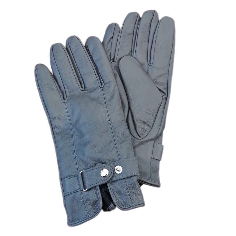 دستکش زمستانی مردانه چرم طبیعی  مدل GL20