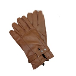 دستکش زمستانی مردانه  مدلGL20 چرم  طبیعی 