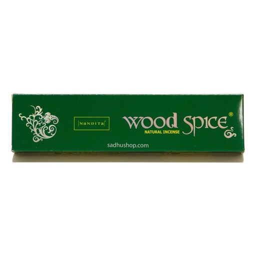 عود دست ساز ناندیتا مدل وود اسپایس - Nandita - Wood spice بسته 50 گرمی