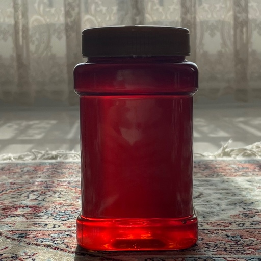 عسل معطر آویشن استان فارس صادراتی یک کیلویی ظرف پلاستیکی (پت) خرس-خور  ارسال رایگان