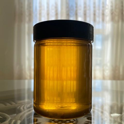 عسل معطر  گون استان فارس صادراتی 500 گرمی ظرف پلاستیکی (پت) خرس-خور  ارسال رایگان