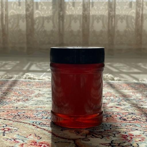 عسل معطر  زرشک استان فارس صادراتی 500 گرمی ظرف پلاستیکی (پت) خرس-خور  ارسال رایگان