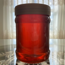 عسل معطر  بهارنارنج استان فارس صادراتی 500 گرمی ظرف پلاستیکی (پت) خرس-خور  ارسال رایگان