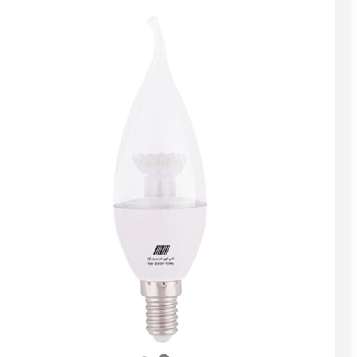 لامپ اشکی ال ای دی 7 وات آوا شفاف ( دارای 12 ماه گارانتی تعویض)