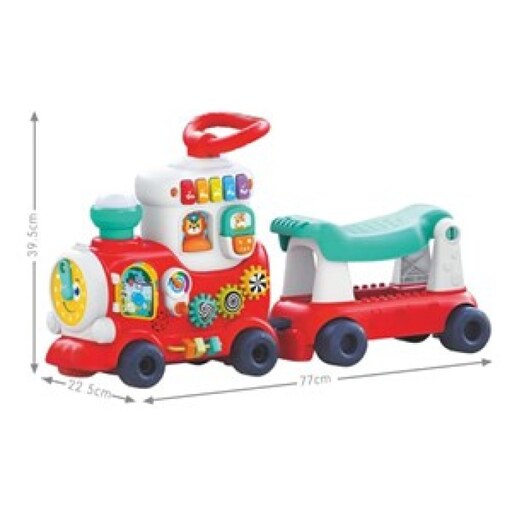 اسباب بازی واکر چندکاره موزیکال طرح قطار هولی تویز مدل Hola Toys E8990