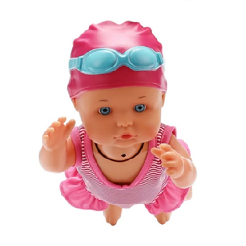 عروسک نوزاد شناگر 33 سانتی متری Swimming Doll 