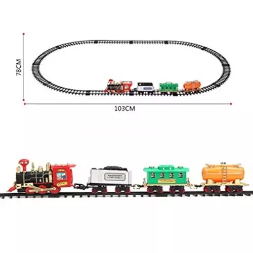 قطار اسباب بازی کنترلی 21 تکه Remote Control Train Classical