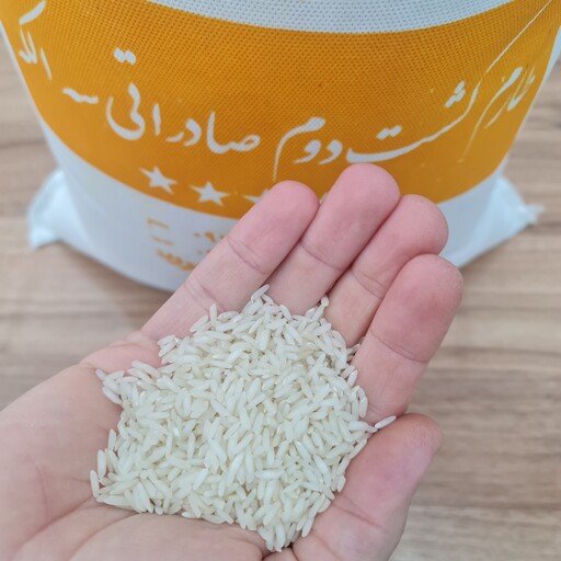 برنج طارم صادراتی فوق معطر  کشت دوم 3 الکه امساله  (10 کیلوگرم)(با ضمانت برگشت)