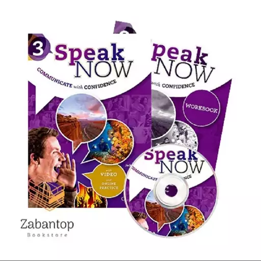 کتاب آموزش زبان اسپیک نو Speak Now 3