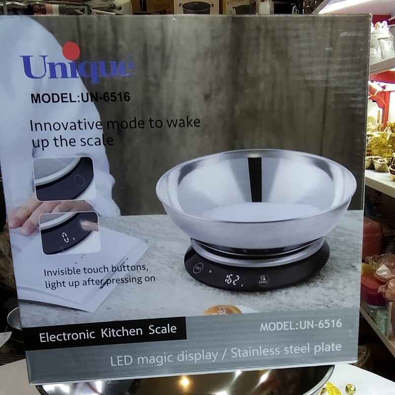 ترازوی آشپزخانه دیجیتالی یونیک مدل un-6516 اصلی