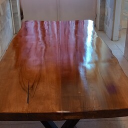 میز نهار خوری با چوب گردو 10 نفره  (توجه توجه از کد تخفیف محصول استفاده کنید)