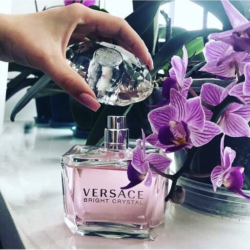 عطر ادکلن ورساچه برایت کریستال صورتی تستر اورجینال سفارش مبدا  versace bright crystal