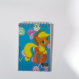 دفترچه یادداشت سیمی جلد طلقی در طرح های مختلف فانتزی سایز1.16