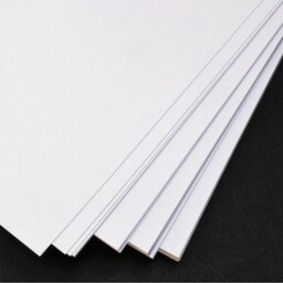 مقوا دورو سفید بزرگ سایز 50 در 70 مناسب کاغذ دیواری  و کاردستی