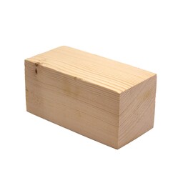 مکعب مستطیل چوبی مناسب تقویم و گاه شمار