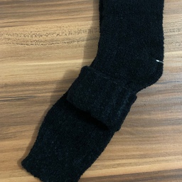 جوراب پشمی ساق بلند مناسب فصل سرما تک رنگ . با ارسال رایگان