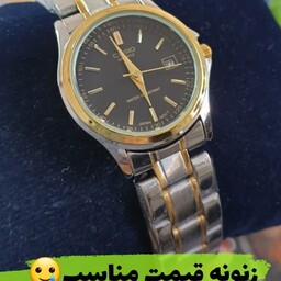 ساعت مچی مردانه کاسیو بدنه استیل casio 