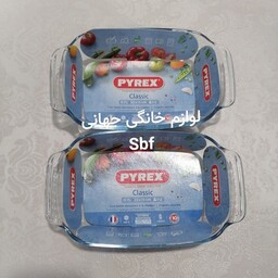  تابه پیرکس (PYREX) سایز 22 در 13  . معروف به تابه نقلی 