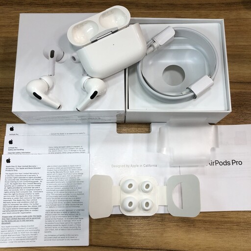 ایرپاد پرو Airpods pro ایرپاد اپل پرو ساخت آمریکا دارای برچسب سریال محصول