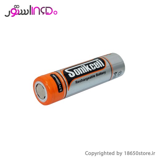 باتری 18650 لیتیوم یون Sonikcell 2200mAh 18650  طرح جدید