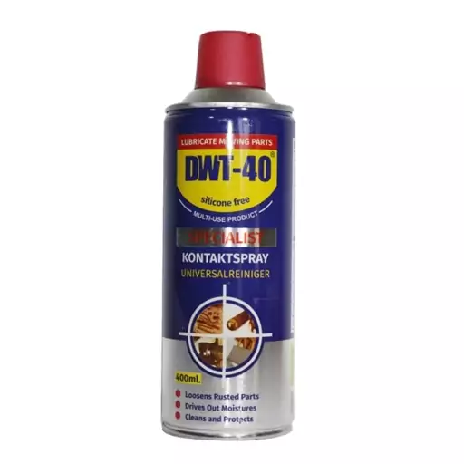 اسپری روان کننده و ضده زنگ wD40