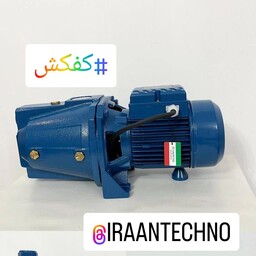 پمپ 1اسب جتی مناسب برای آپارتمان های 5طبقه حداکثر  آبدهی 2.8متر مکعب در ساعت ارتفاع 51متر خروجی آب 5.1 قطر لوله ورودی 1