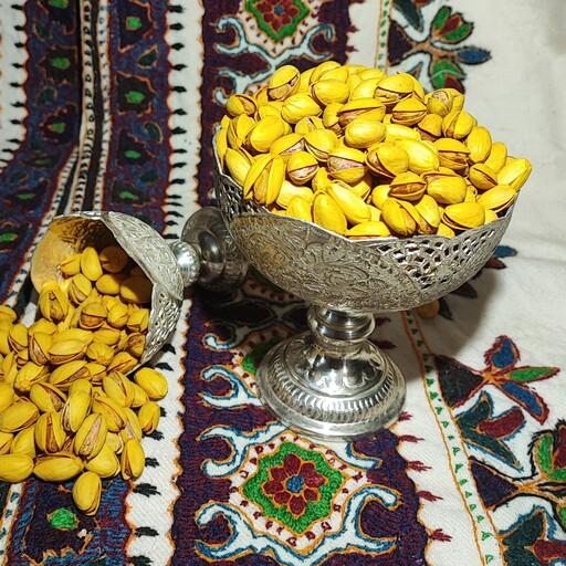 پسته احمد آقایی زعفرانی رفسنجان محصول باغ خودم 4 کیلویی 
