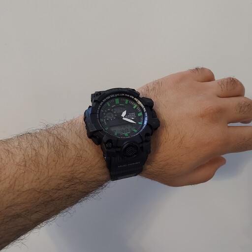 ساعت مچی مردانه جیشاک کاسیو Casio دوزمانه  ژاپن 