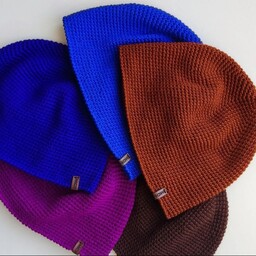 کلاه لئونی  لبه دار  و بدون لبه ی ساده با تنوع رنگ طراحی شده توسط برند آن شوonshow