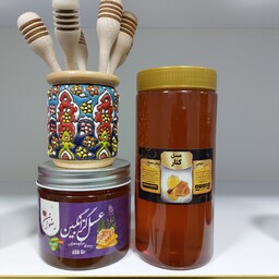 عسل طبیعی کنار، با عطر و طعم فوق العاده دلپذیر، محصول مناطق گرمسیر استان فارس