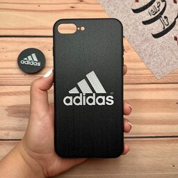 قاب گوشی iPhone 7 Plus - iPhone 8 Plus آیفون فانتزی سوزنی برجسته طرح آدیداس Adidas پاپ سوکت دار کد 53454