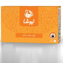 مخلوط چایی سیاه و هلو  در بسته بندی تی بگ 20عددی 