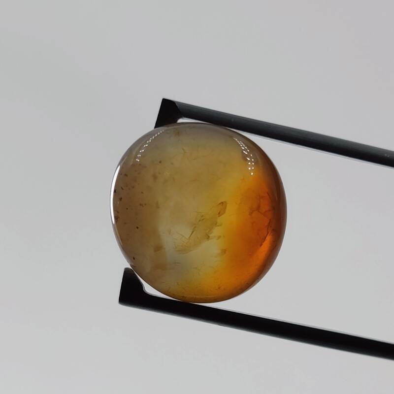 سنگ عقیق کارنلین معدنی (تامبلر شده،کریستالی،شفاف)
