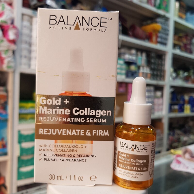 سرم جوانساز و لیفتینگ گلد کلاژن بالانس Balance Gold Collagen Serum

30میل اصل