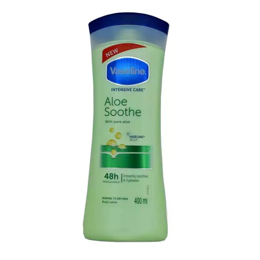 لوسیون بدن وازلین Vaseline مدل aloe fresh

