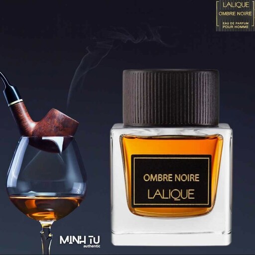 عطر ادکلن مردانه لالیک مدل Ombre Noire حجم 100 میلی لیتر 