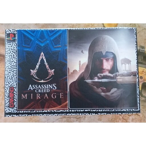 اسکین پلی استیشن 2 اسلیم طرح اساسین کرید Skin PS2 SLIM ASSASSIN CREED