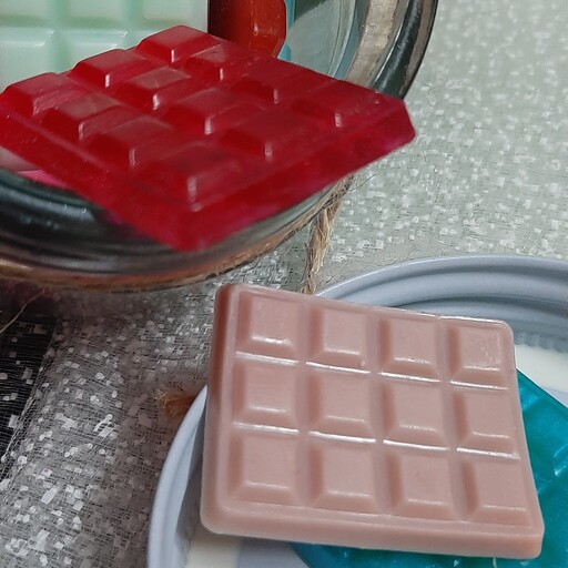 صابون معطر طرح شکلات تبلتی مناسب گیفت، هدیه، سیسمونی، و حرف صاد کلاس اولی ها
