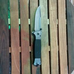چاقوی جیبی برونینگ جنس تیغه فولادی رنگ کوره ای بدون تغییر رنگ ویژه ی کمپینگ و کوهنوردی 