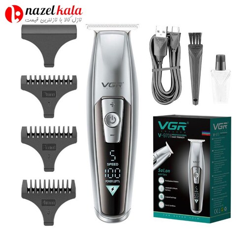 ماشین اصلاح موی سر و صورت وی جی ار مدل V-970