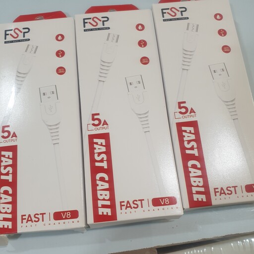 کابل شارژ آندرویدی فست 5 آمپر مدل FSP (fast.safe.power) 