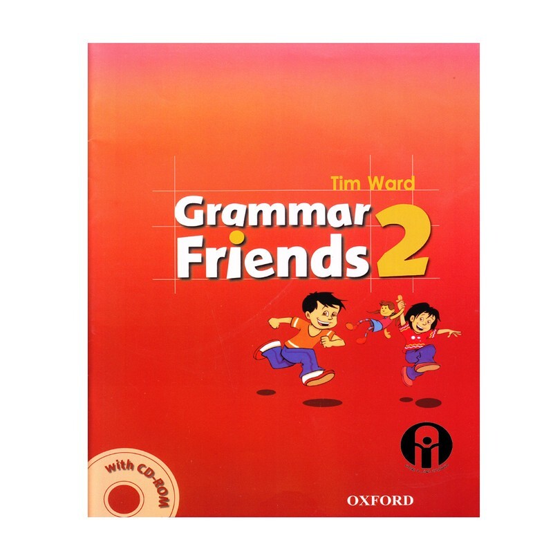 کتاب آموزش زبان انگلیسی کودکان و خردسالان گرامر فرندز دو Grammar Friends 2 Students Book with CD-ROM