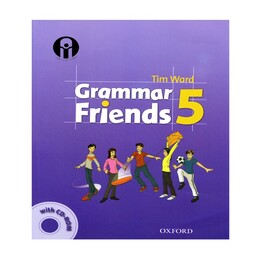 کتاب آموزش زبان انگلیسی کودکان و خردسالان گرامر فرندز پنج Grammar Friends 5 Students Book with CD-ROM