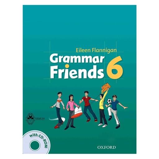 کتاب آموزش زبان انگلیسی کودکان و خردسالان گرامر فرندز شش Grammar Friends 6 Students Book with CD-ROM