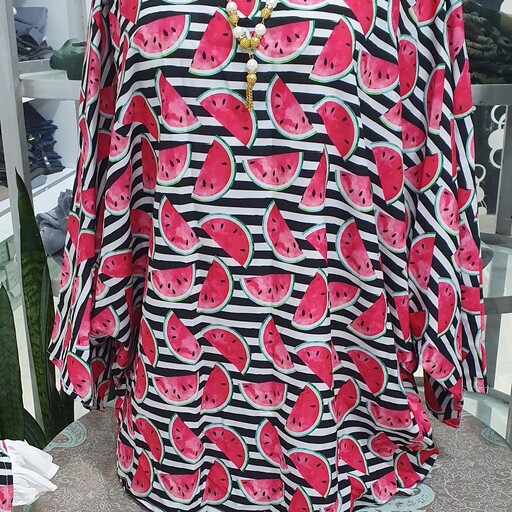 لباس یلدایی زنانه فری سایز جنس کرپ بوگاتی کیفیت و تنخور عالی مطابق تصویر