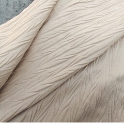 شال زنانه موهر پاییزه رنگ  استخوانی روشن طرح گندمی (تضمین کیفیت)